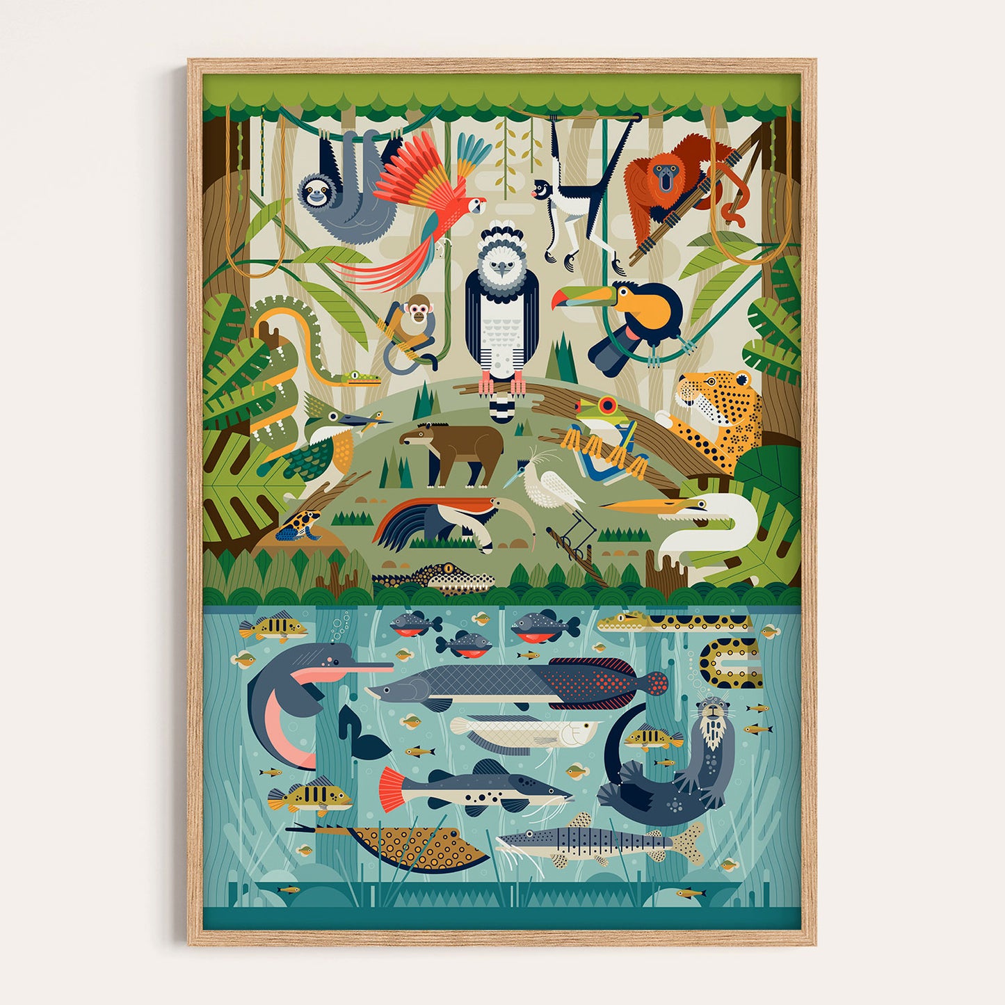 Amazon Rainforest Art Print