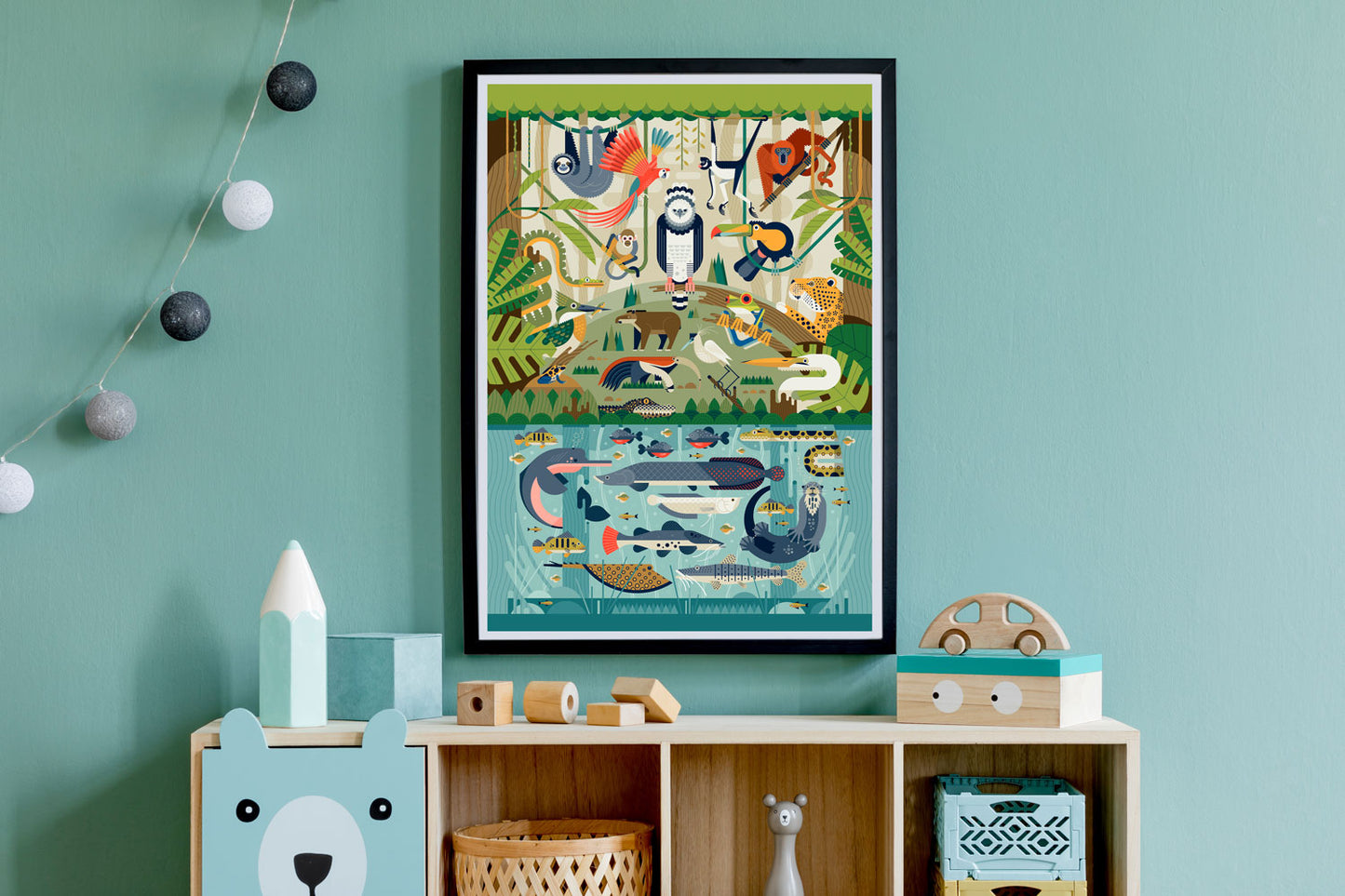 Amazon Rainforest Art Print